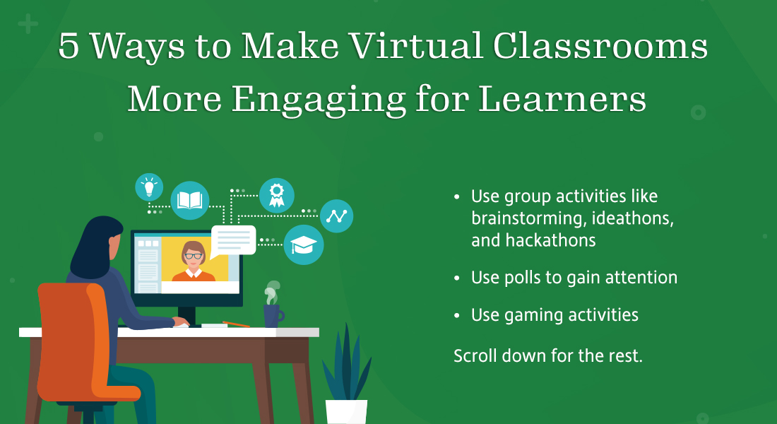 提高虚拟课堂学习者参与度的5个技巧[信息图表]