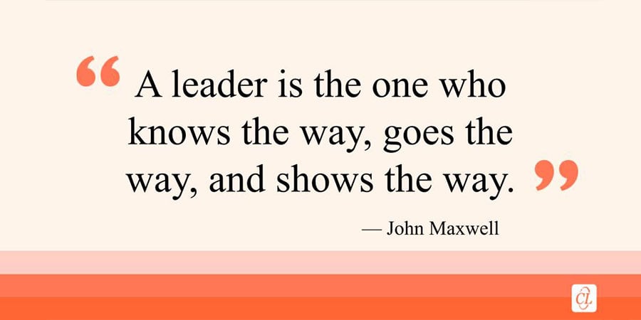 头版引文由John Maxwell