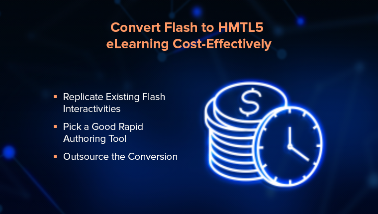 Flash到HTML5转换的5个节省成本的技巧