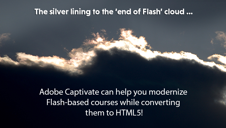 Adobe Captivate for Flash到HTML5转换：5个新时代学习功能