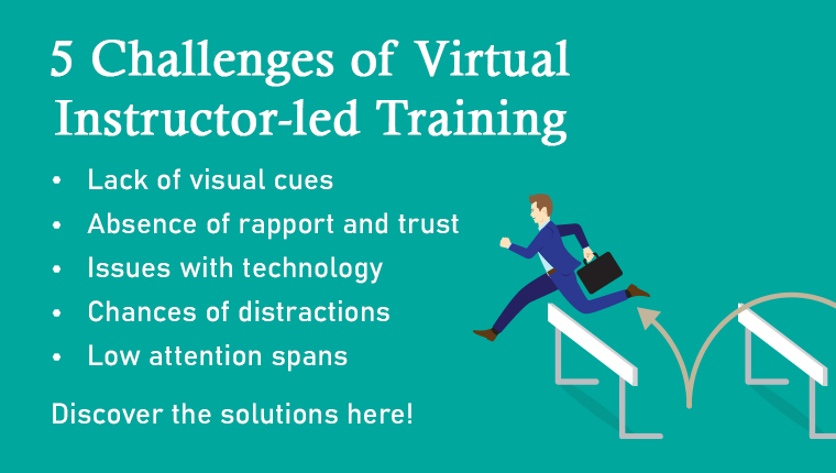 虚拟教师主导的培训:5个局限性及其解决方案