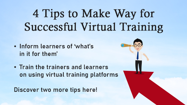 虚拟教练主导培训：4个以确保成功的想法