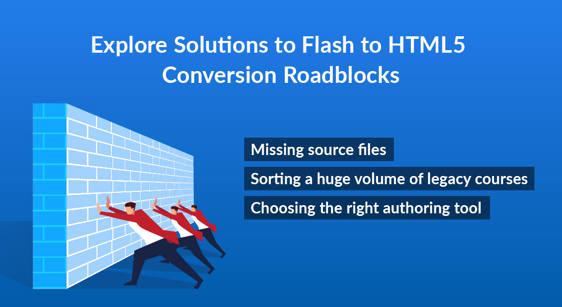 Flash到HTML5转换-障碍和解决方案