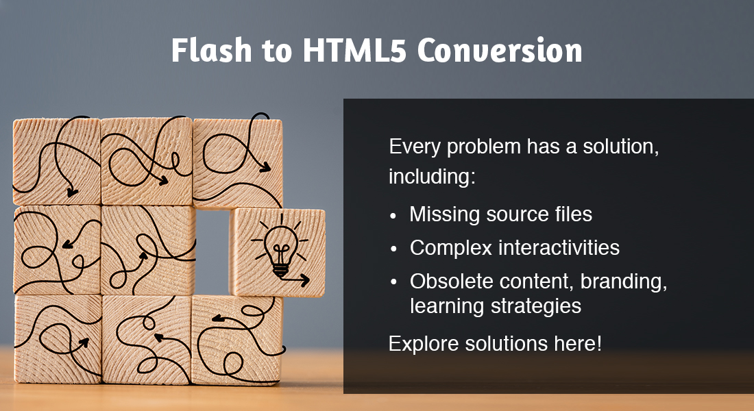 Flash到HTML5转换:实际挑战的智能解决方案