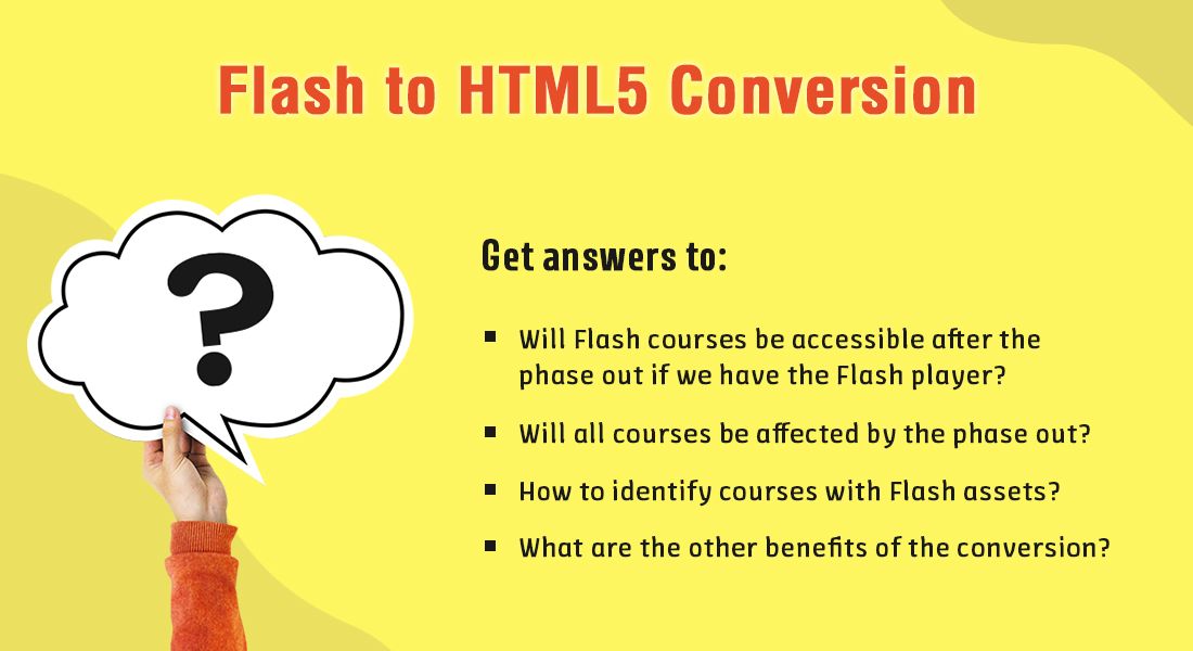 闪烁到HTML5转换：4个不太常见的问题回答！[信息图]
