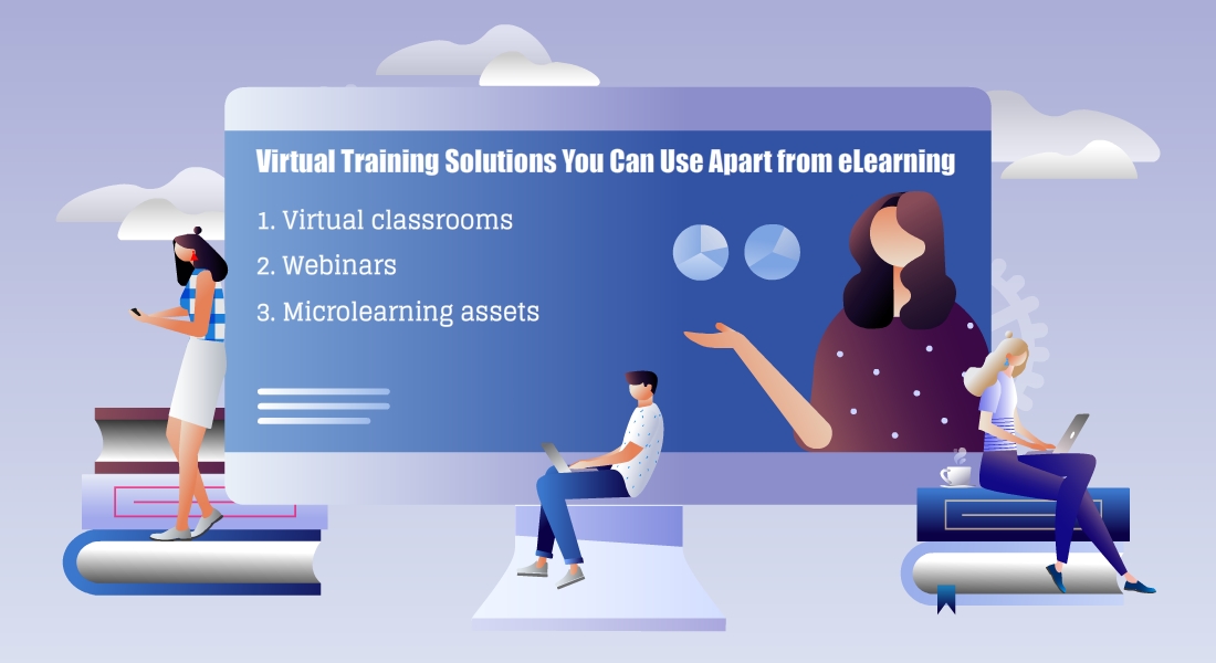 补充电子学习的虚拟培训解决方案