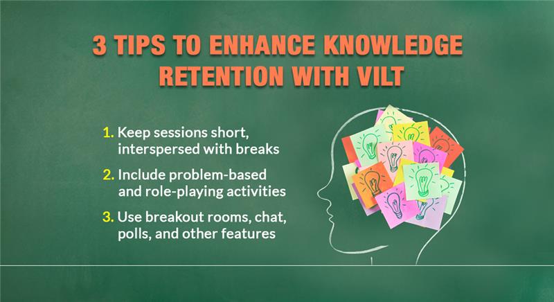 虚拟讲师指导培训（VILT）：如何提高知识保留率