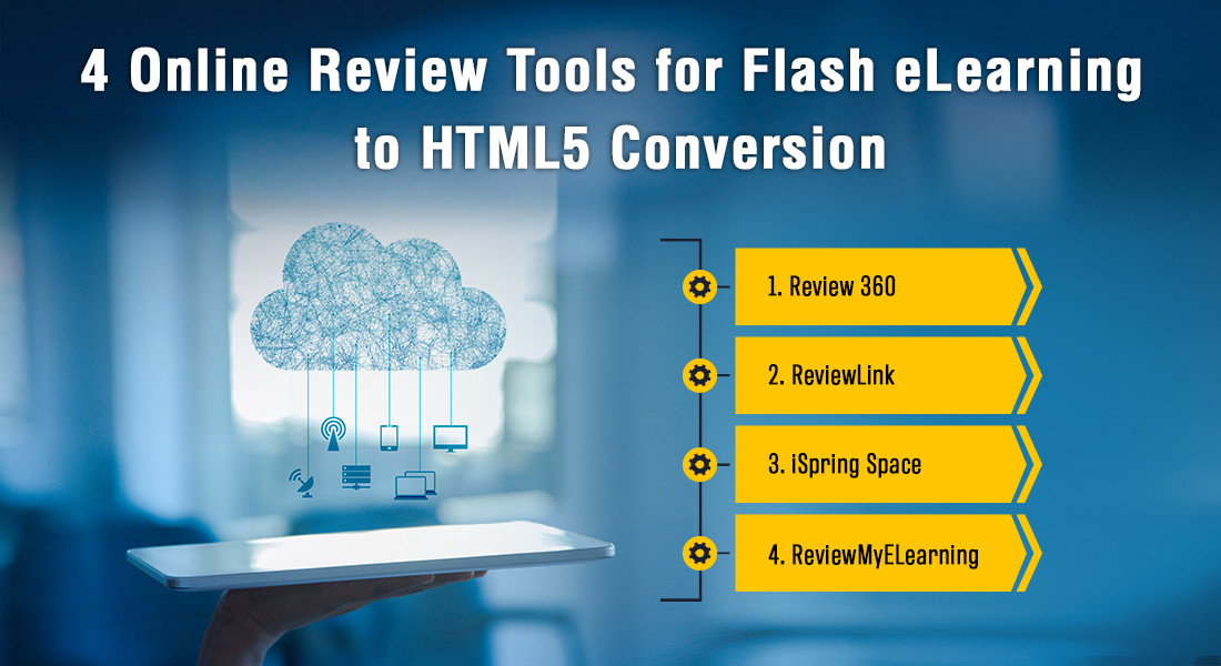 4个Flash电子学习到HTML5转换的在线评论工具