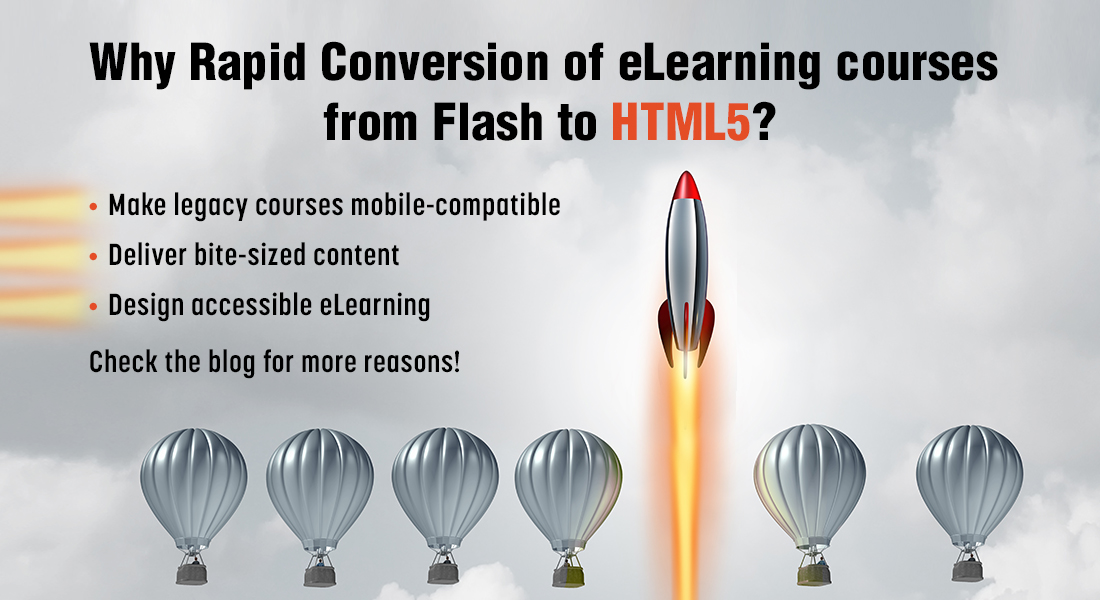 不要留下你的电子学习课程！想想闪光迅速转换为HTML5！