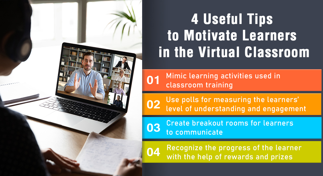在虚拟课堂中激励学习者：4个技巧和窍门