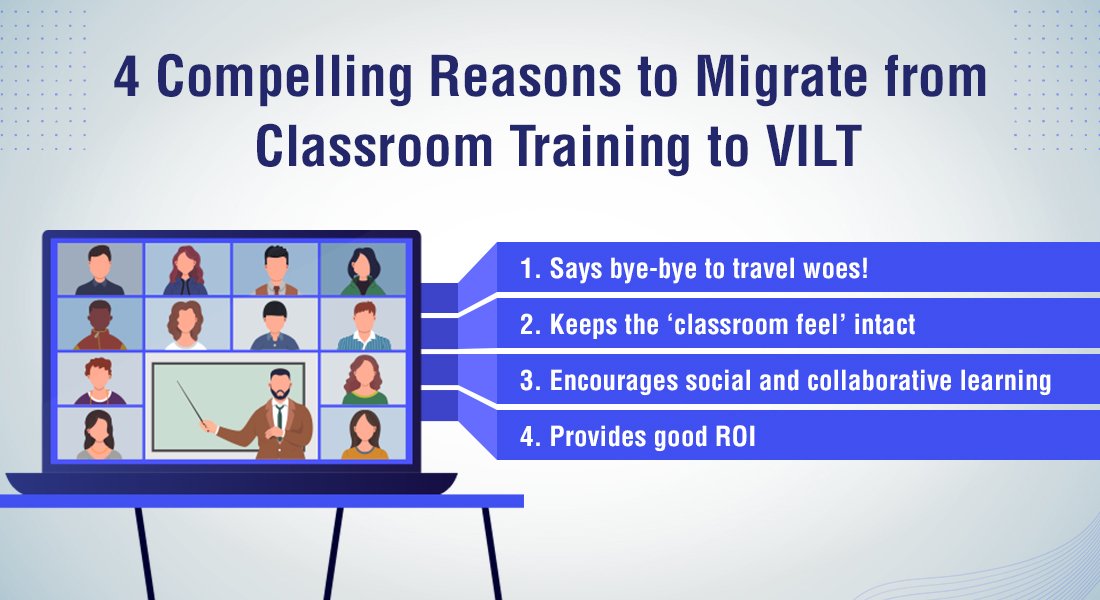 从课堂培训转向VILT:你应该采取行动的4个理由