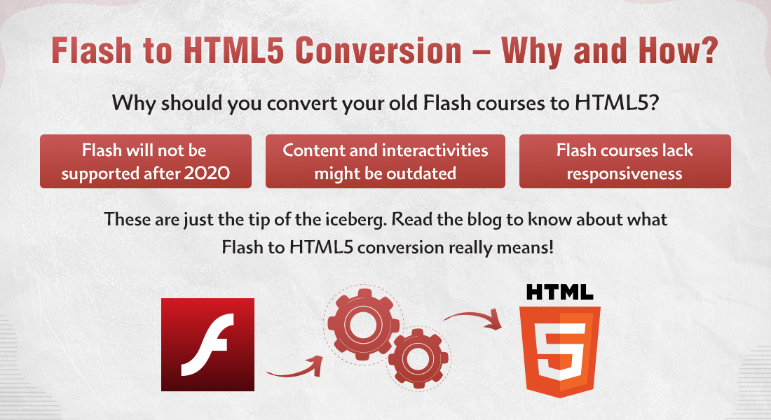 Flash到HTML5转换-培训经理的“为什么”和“如何”