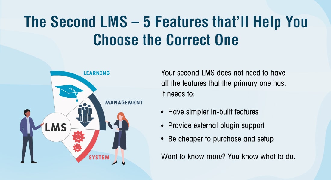 第二LMS:如果你真的需要它，五点检查