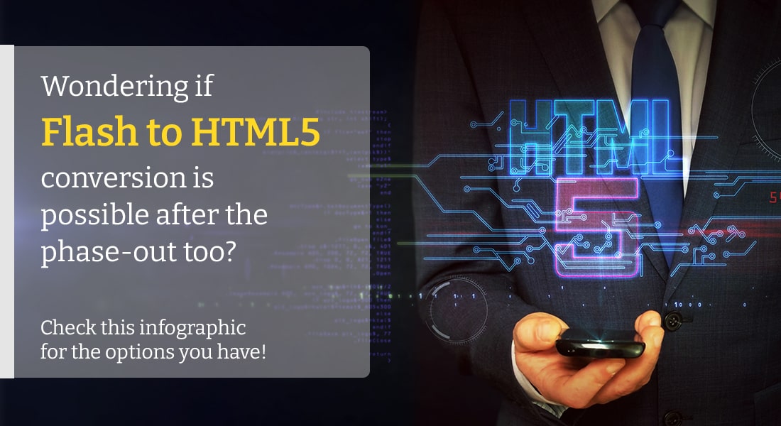逐步淘汰[Infographic]后闪烁到HTML5转换